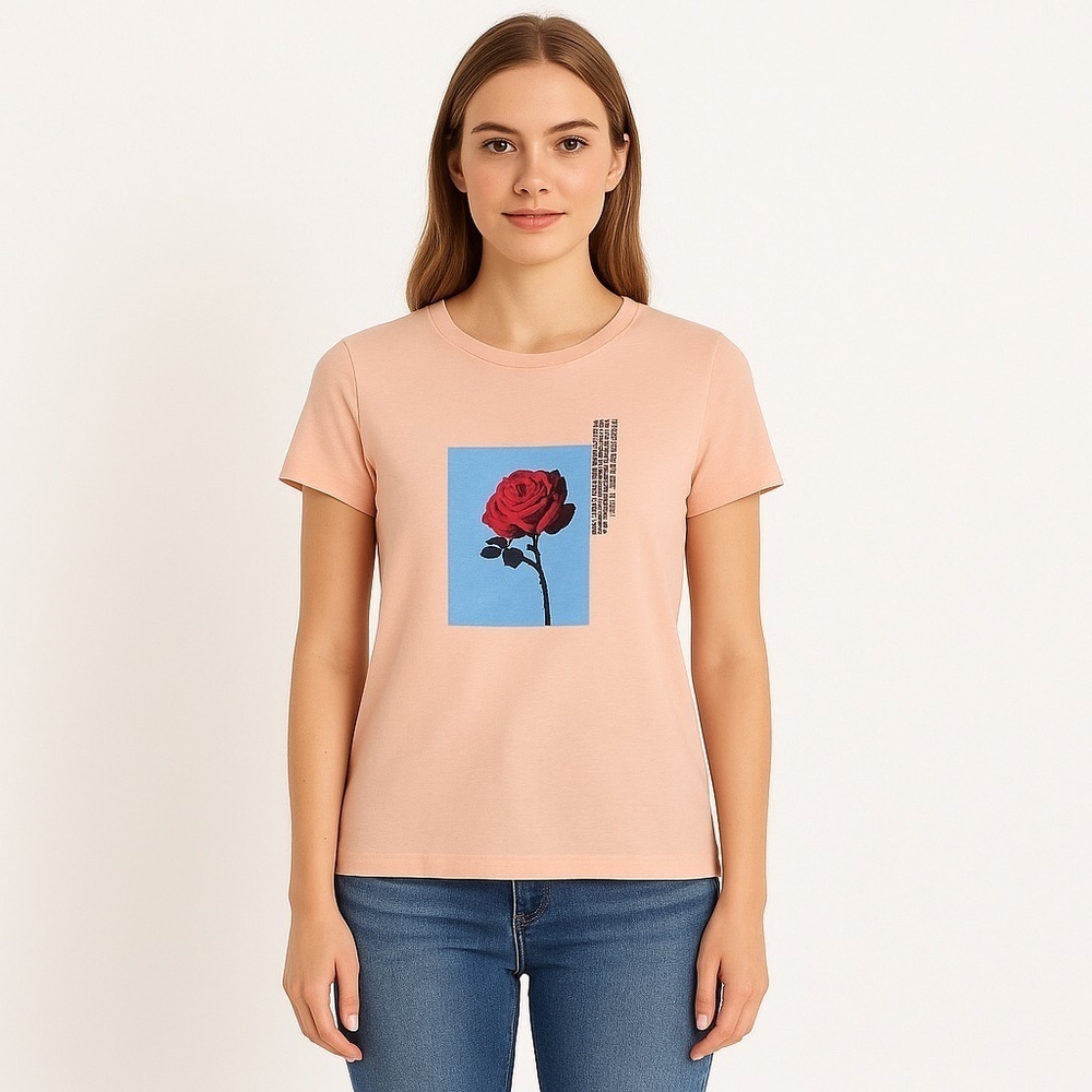 ROSE TEE XS